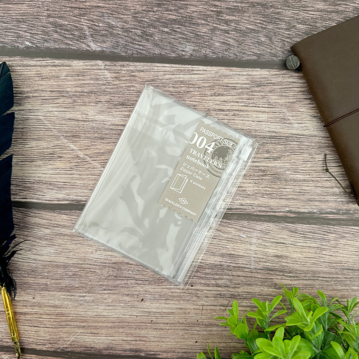 Traveler's Zip Pocket - Passport Size