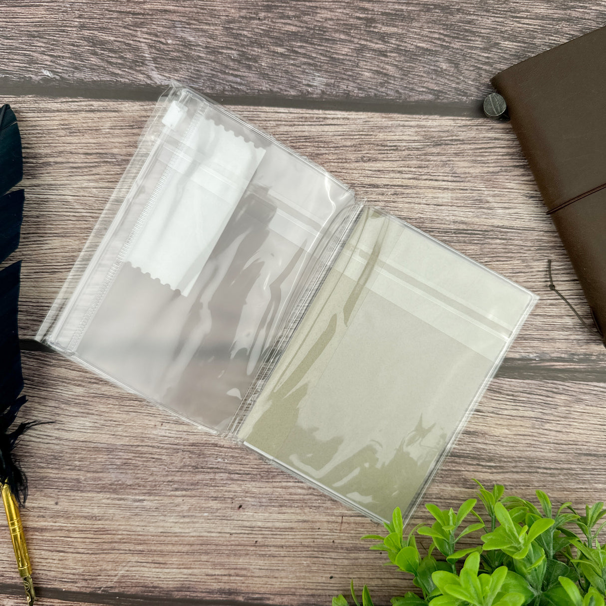 Traveler's Zip Pocket - Passport Size