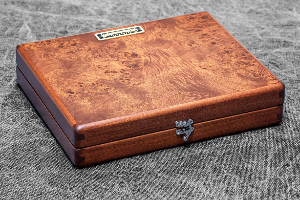 Galen Leather Writing Box - Thuja Wood (Special Edition)
