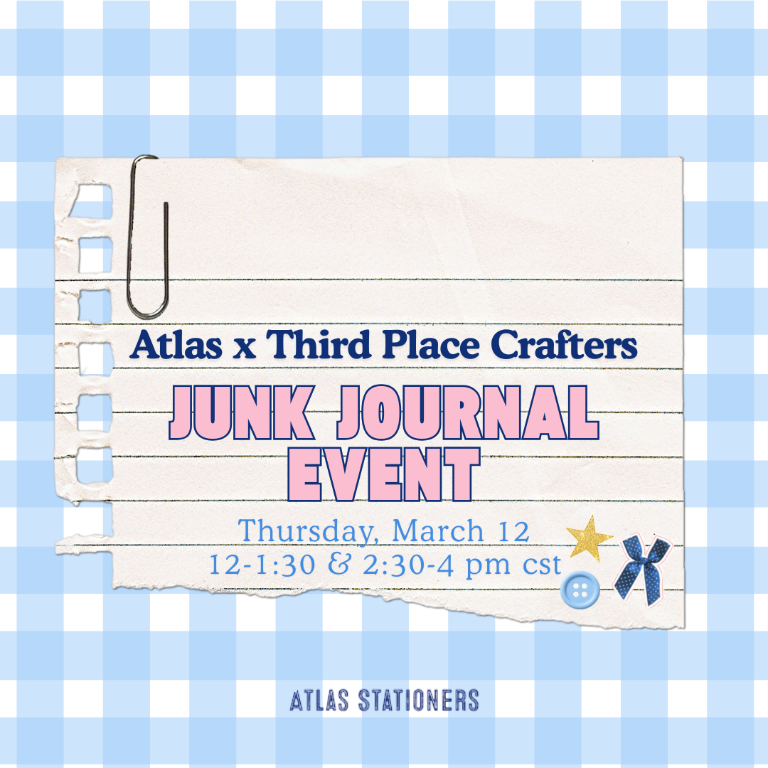 Atlas x Third Place Crafters Junk Journal Event