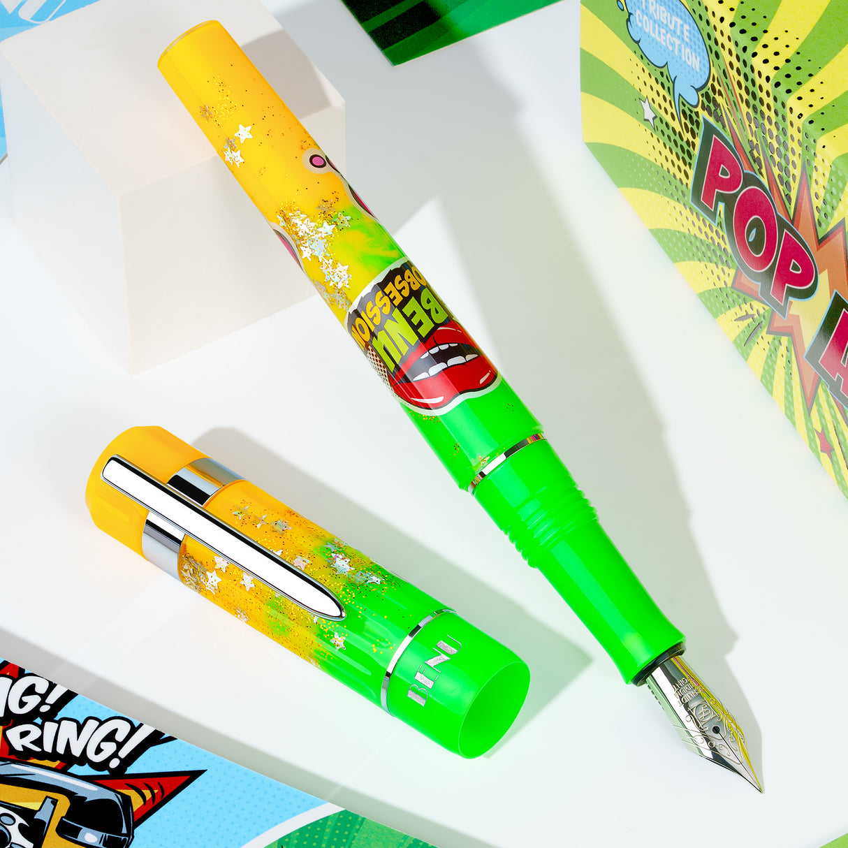 Benu Tribute Collection Fountain Pen - Pop!