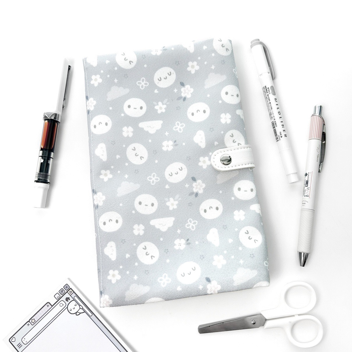 TheCoffeeMonsterzCo Grey Area - Tri-Fold Pouch
