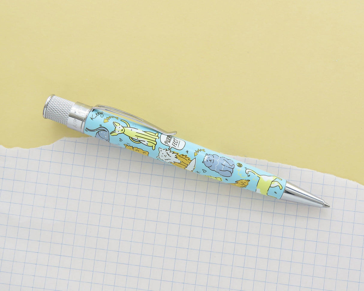 Retro 51 Rescue Ballpoint Pen - Cat Rescue Series 6