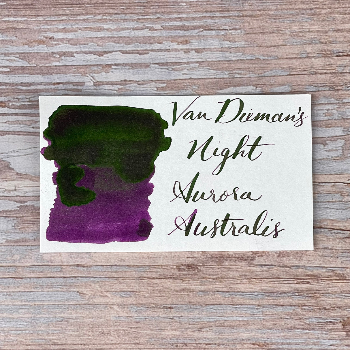 Van Dieman's Night - Aurora Australis - 30ml Bottled Ink