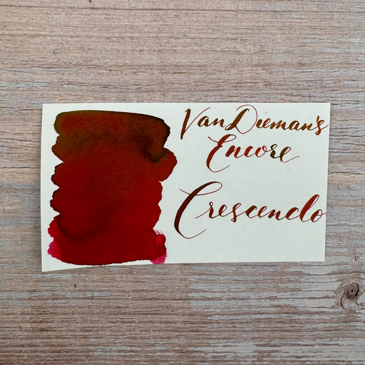 Van Dieman's Encore - Crescendo - 40ml Bottled Ink