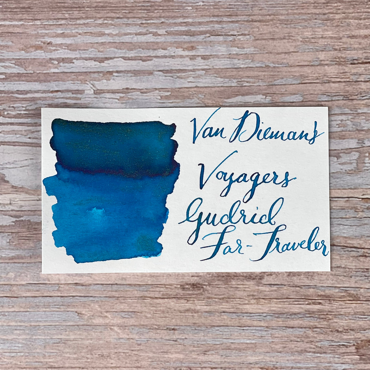 Van Dieman's Voyagers - Gudrid Far Traveler - Shimmering 30ml Bottled Ink