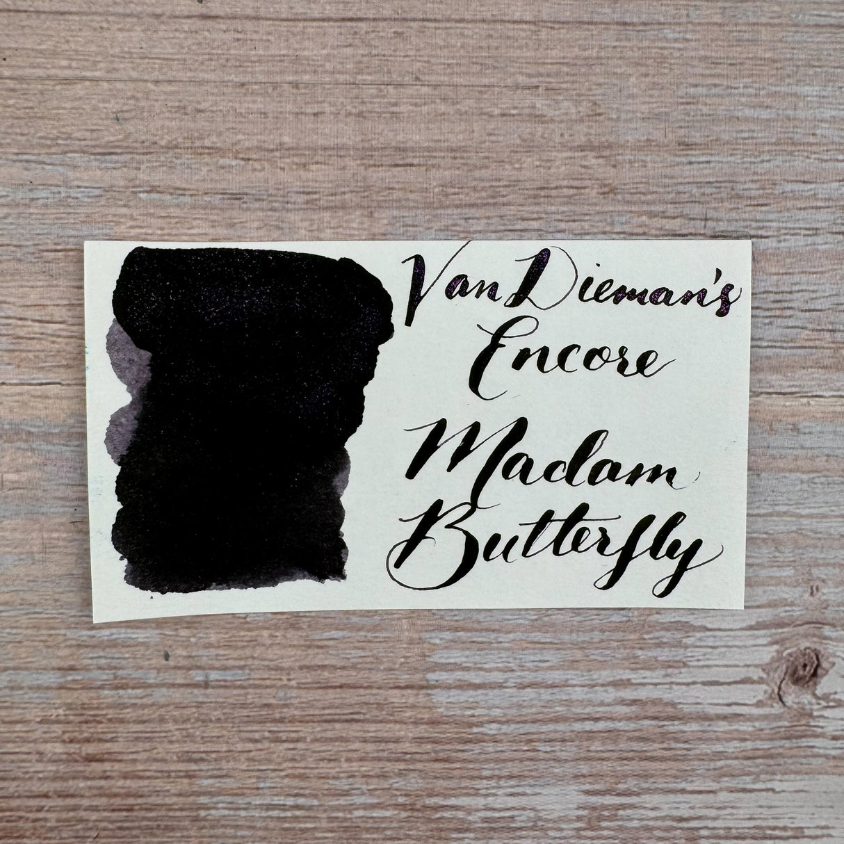 Van Dieman's Encore - Madam Butterfly - 40ml Bottled Ink