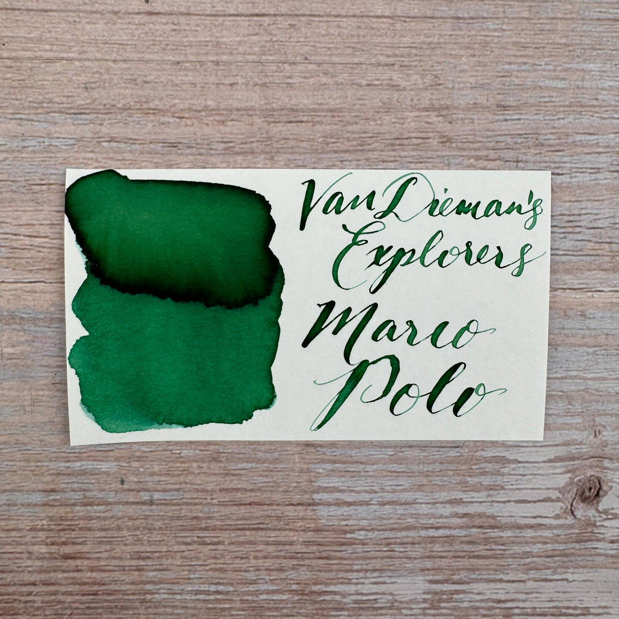 Van Dieman's Explorers - Marco Polo - 30ml Bottled Ink