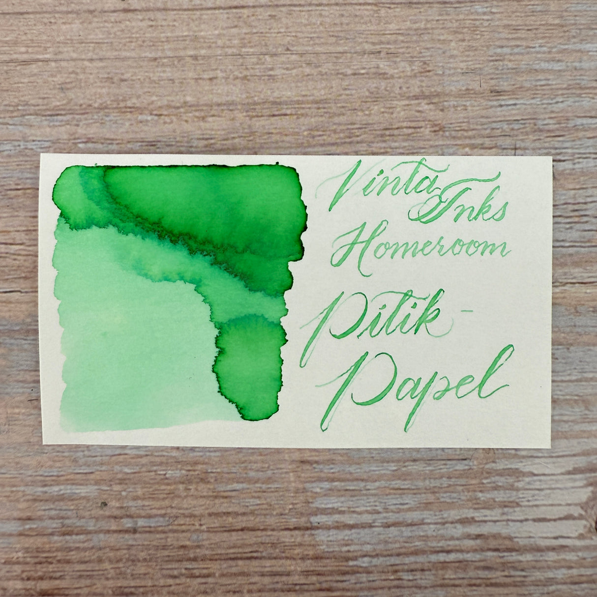 Vinta Paper Mint (Pitik-Papel) - 30ml Bottled Ink