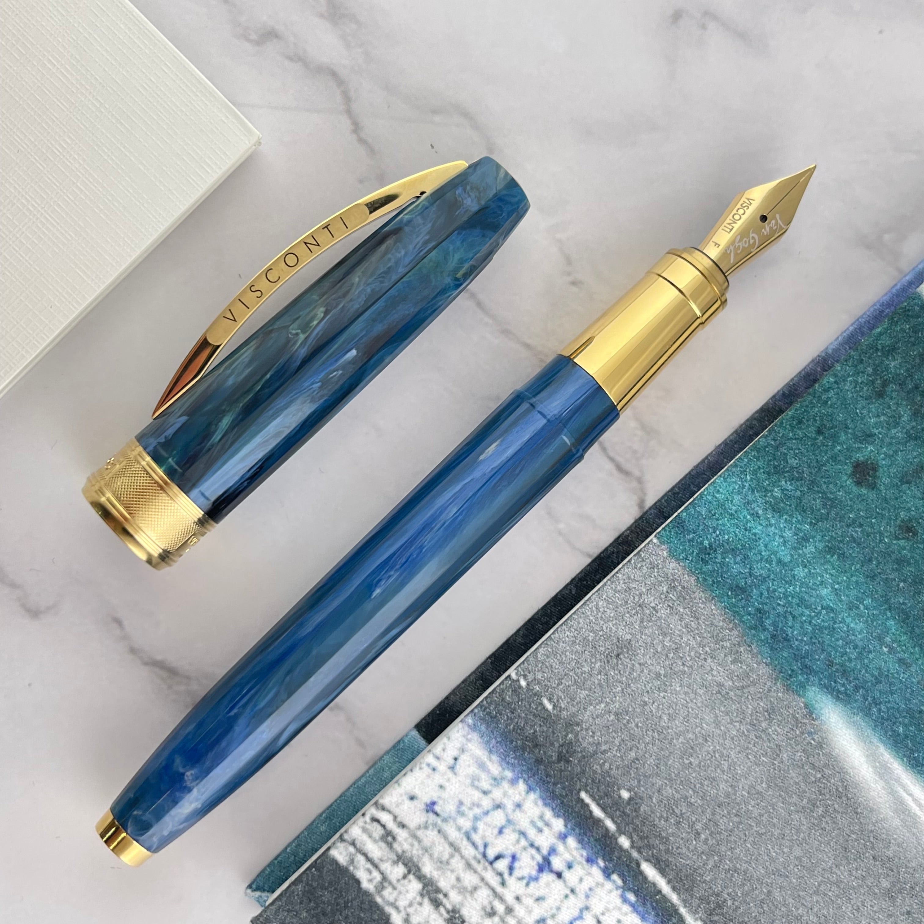 Visconti Van Gogh Fountain Pen - Wheat Field With Crows – Atlas