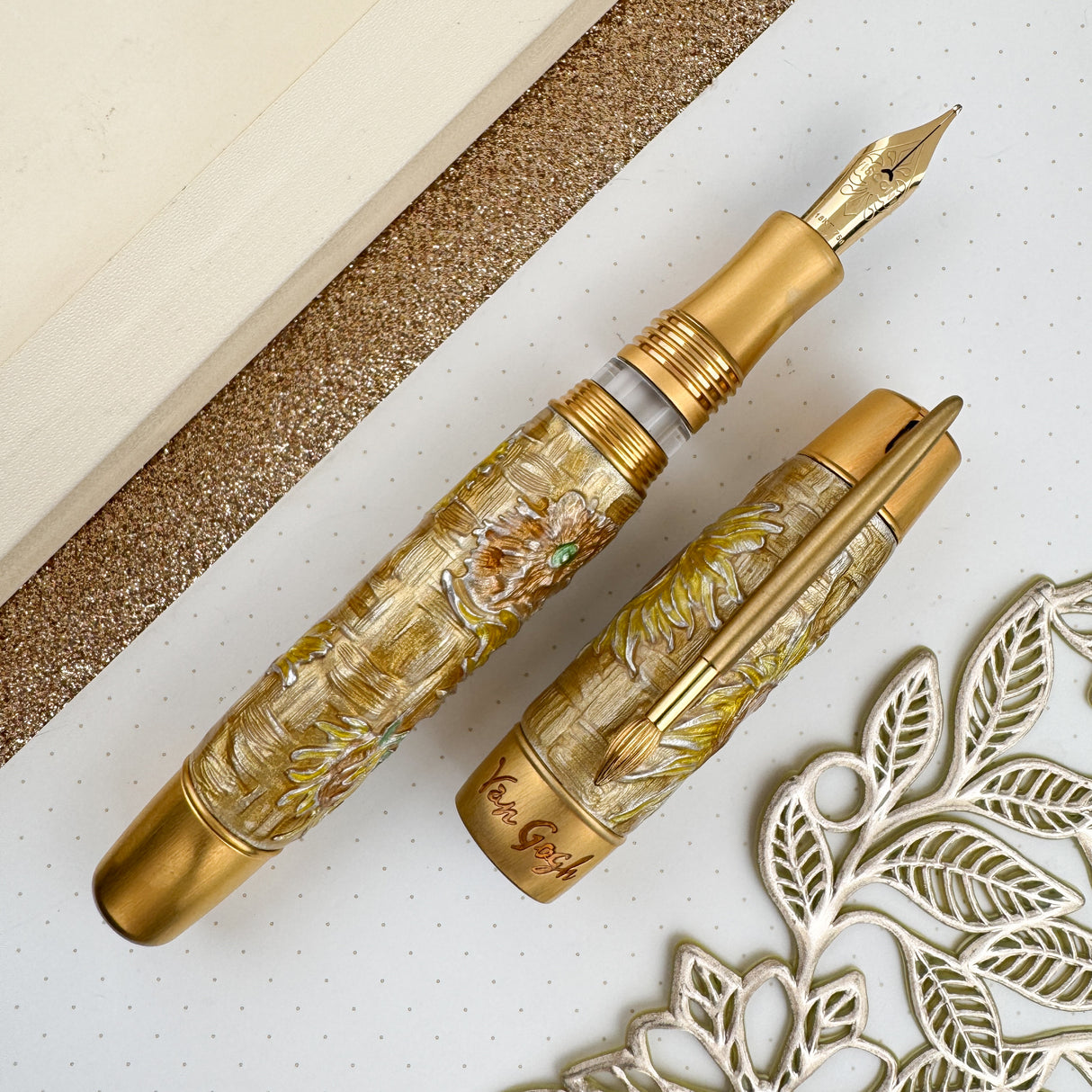 Visconti Dreaming Sunflowers Fountain Pen (Limited Edition)(Doorbuster)
