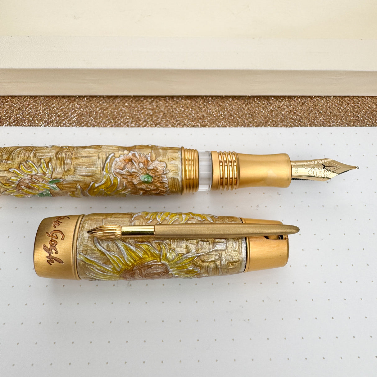 Visconti Dreaming Sunflowers Fountain Pen (Limited Edition)(Doorbuster)