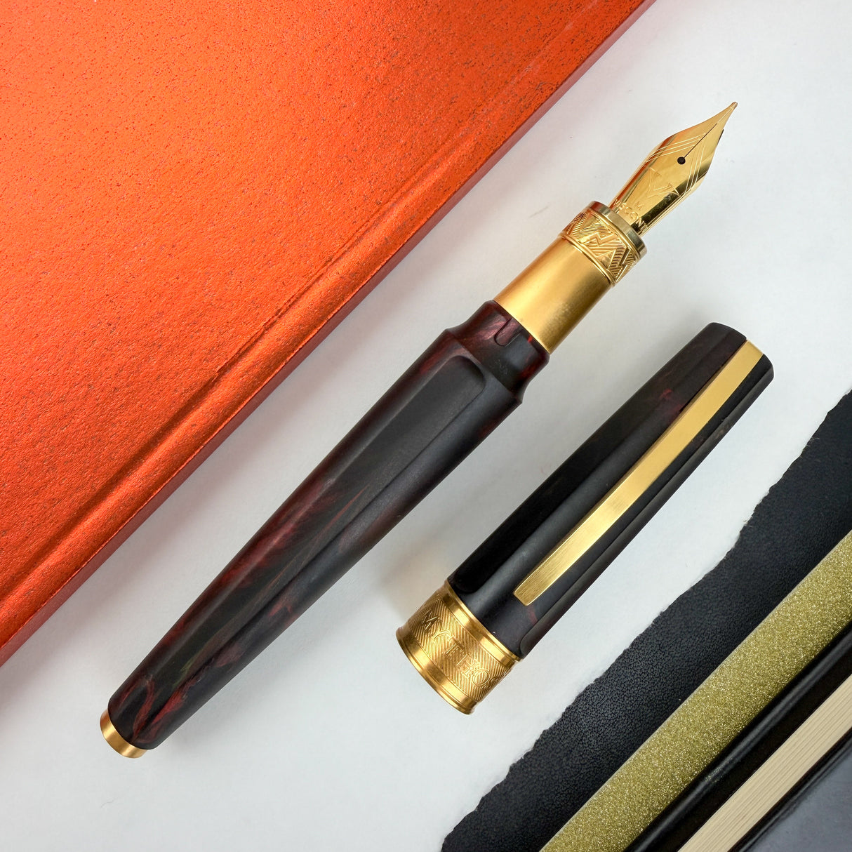 Visconti Mirage Mythos Fountain Pen - Hades