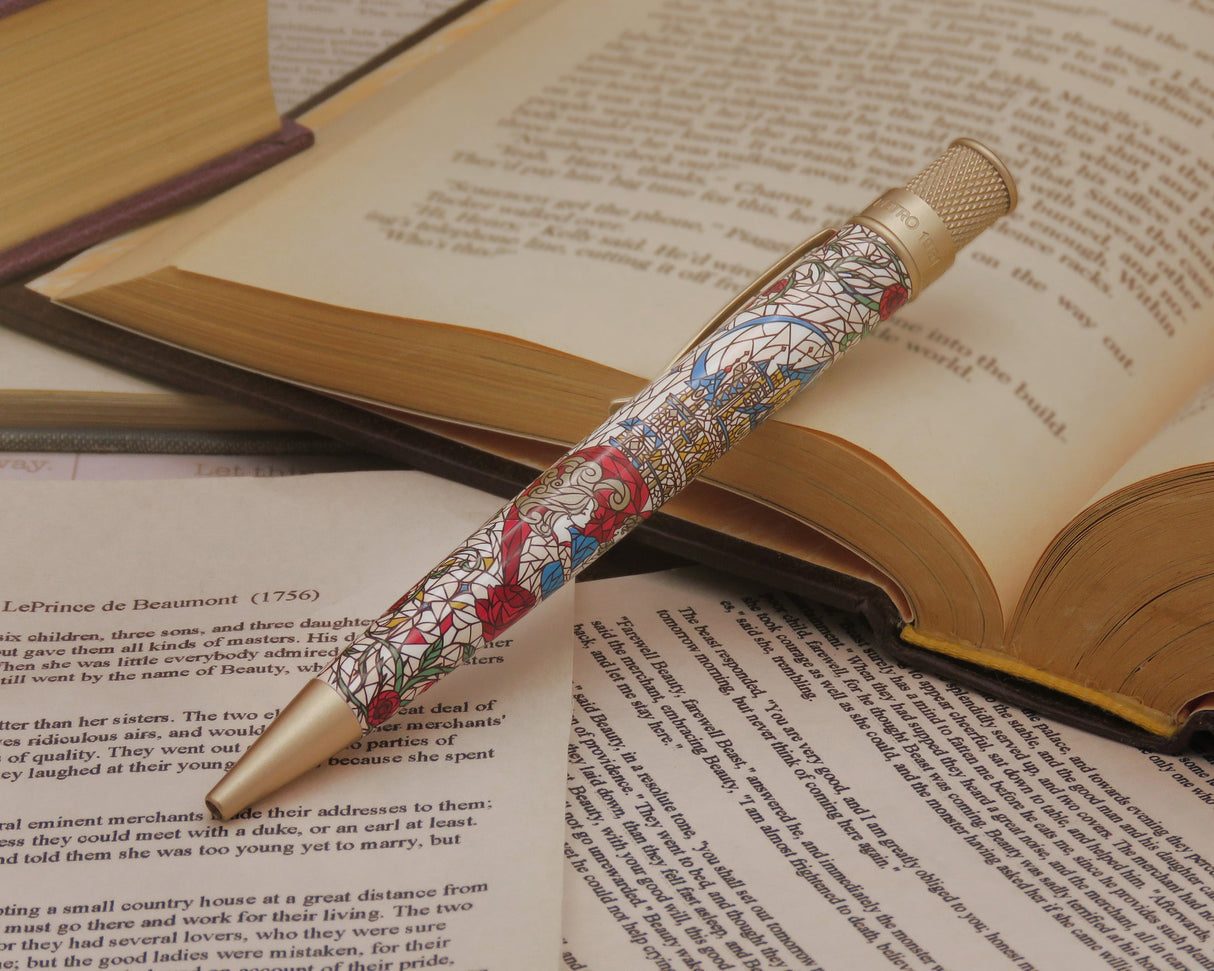 Retro 51 Tornado Rollerball Pen - Beauty and the Beast