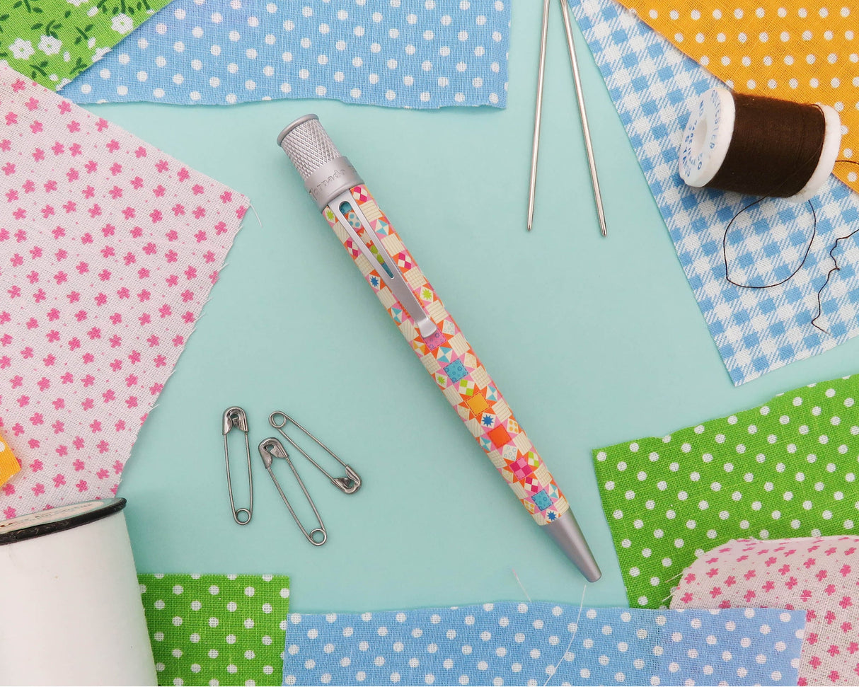 Retro 51 Vintage Metalsmith Rollerball Pen - Patchwork