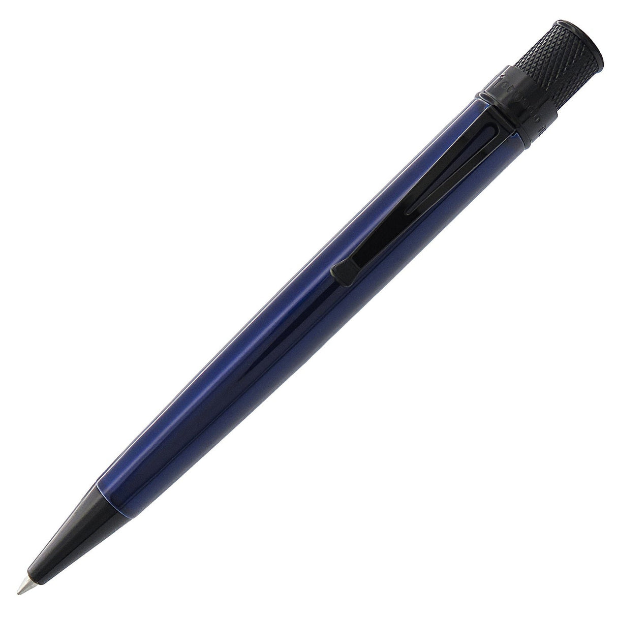 Retro 51 Tornado Stealth Rollerball Pen - Blue Black