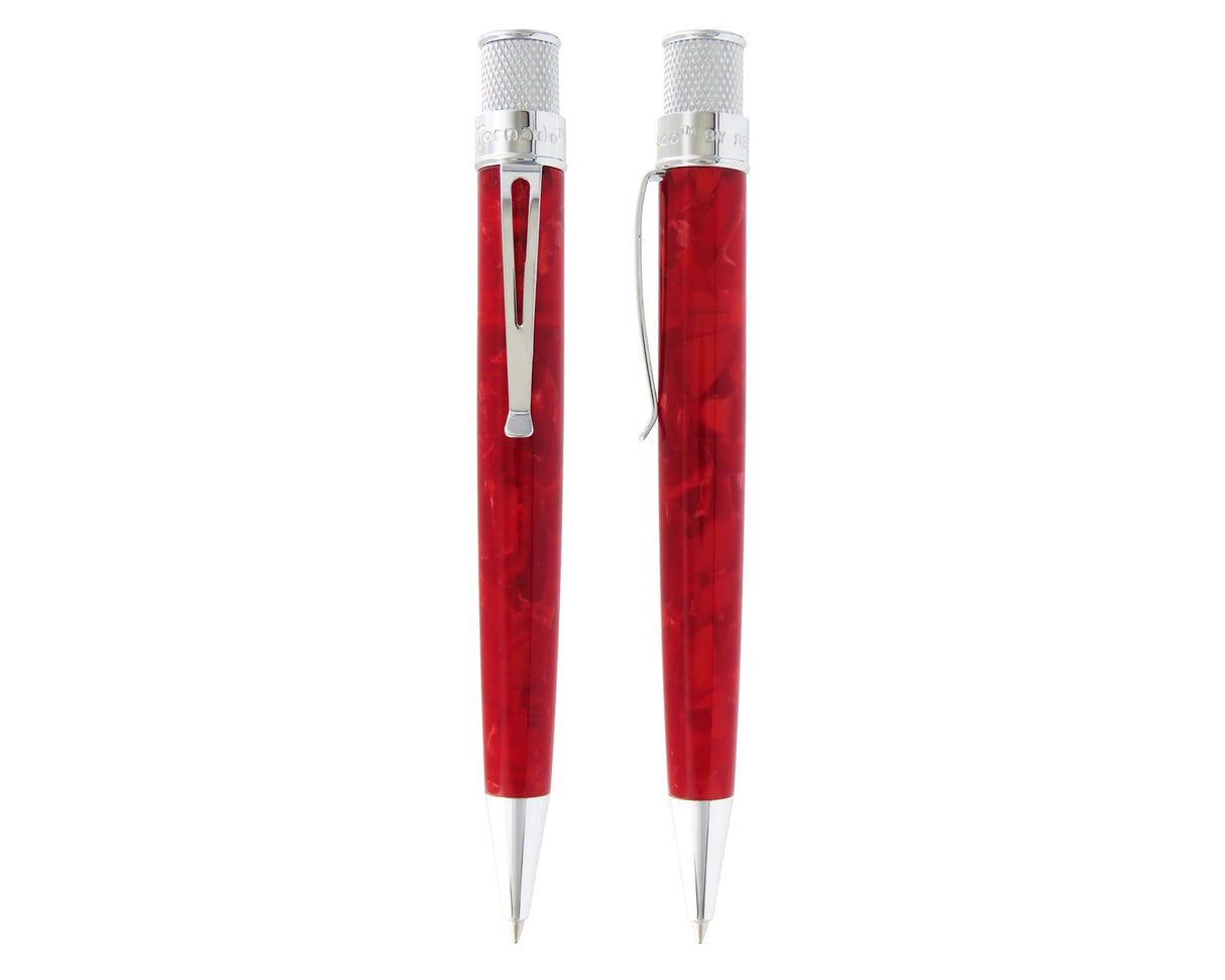 Retro 51 Vault Tornado Acrylic Rollerball Pen - Ruby Red