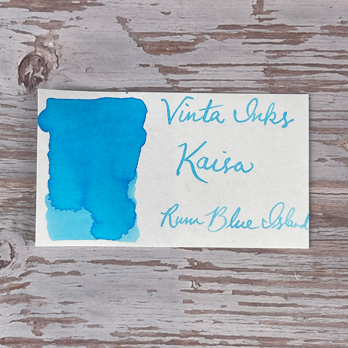 Vinta Rum Blue Island (Kaisa) - 30ml Bottled Ink