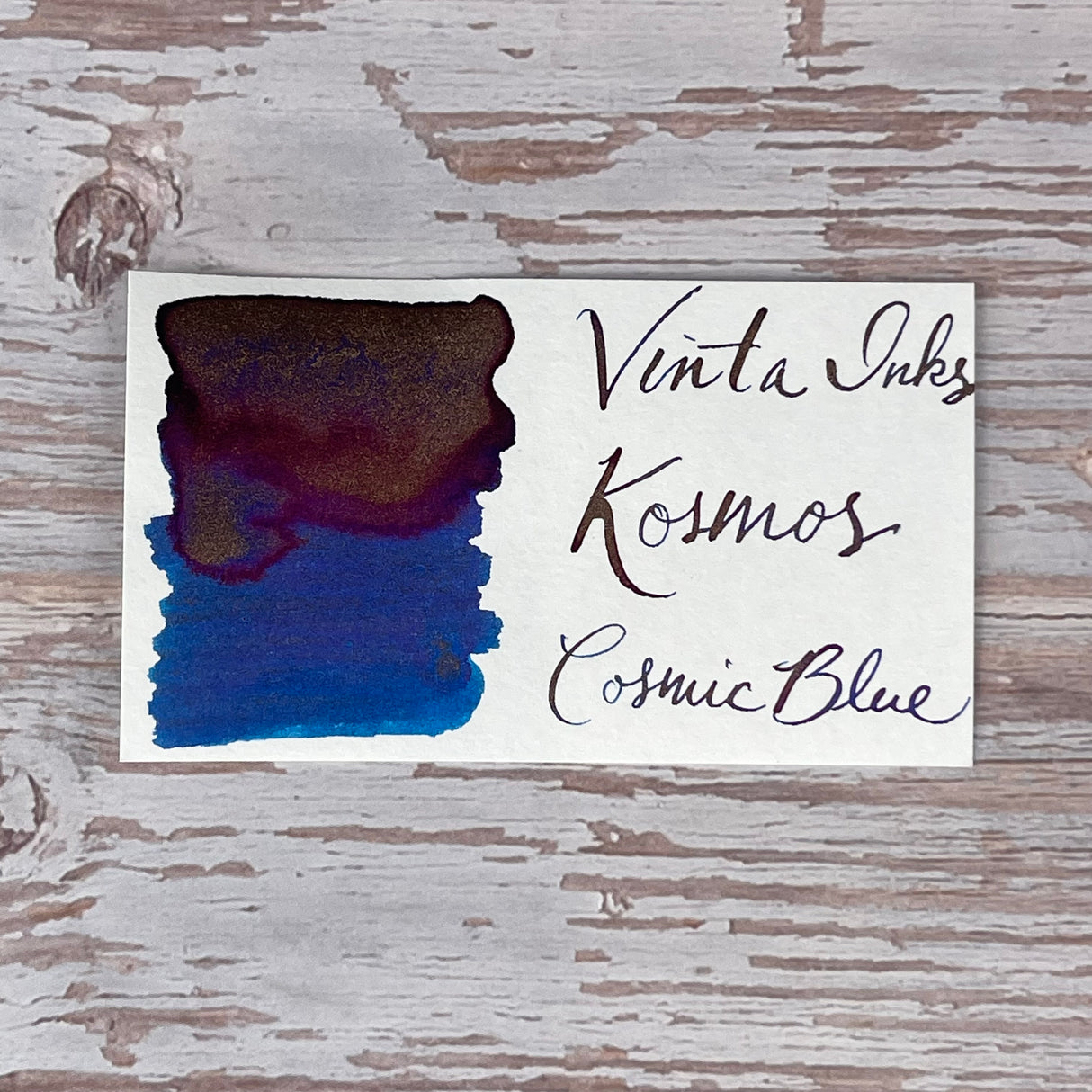 Vinta Cosmic Blue (Kosmos 1955)(Shimmer) - 30ml Bottled Ink
