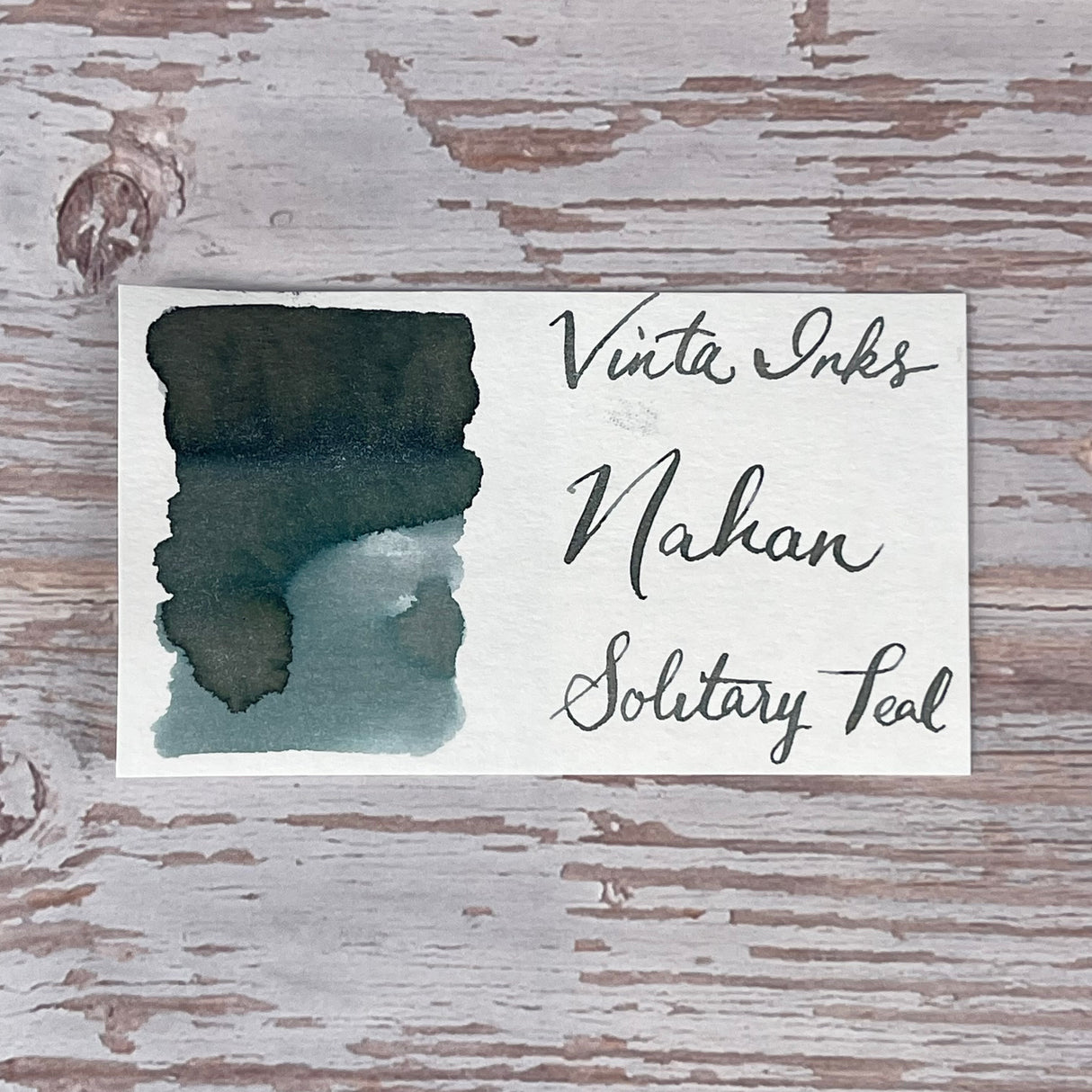 Vinta Solitary Teal (Nahan 2010) - 30ml Bottled Ink