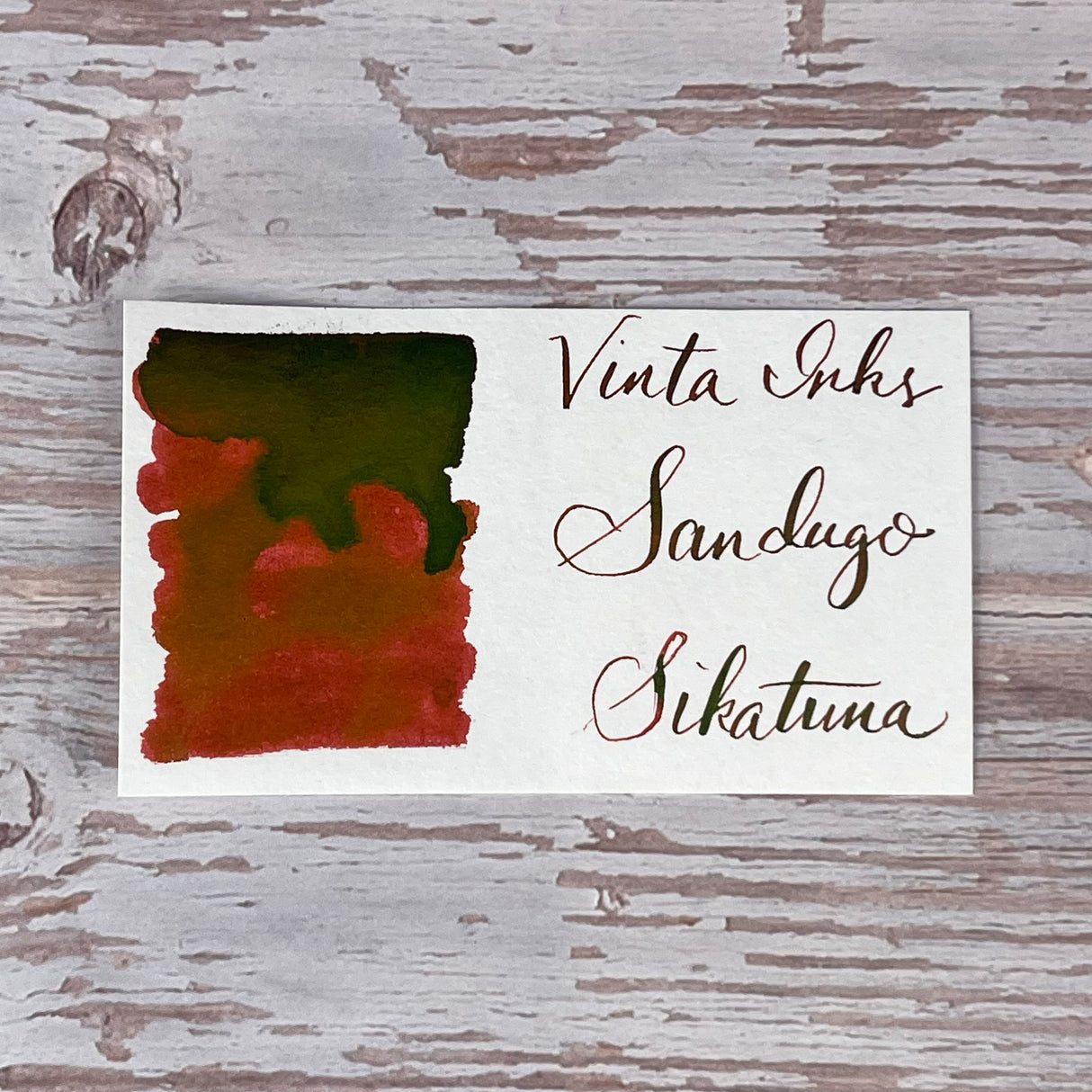 Vinta Sikatuna (Sandugo 1565) - 30ml Bottled Ink