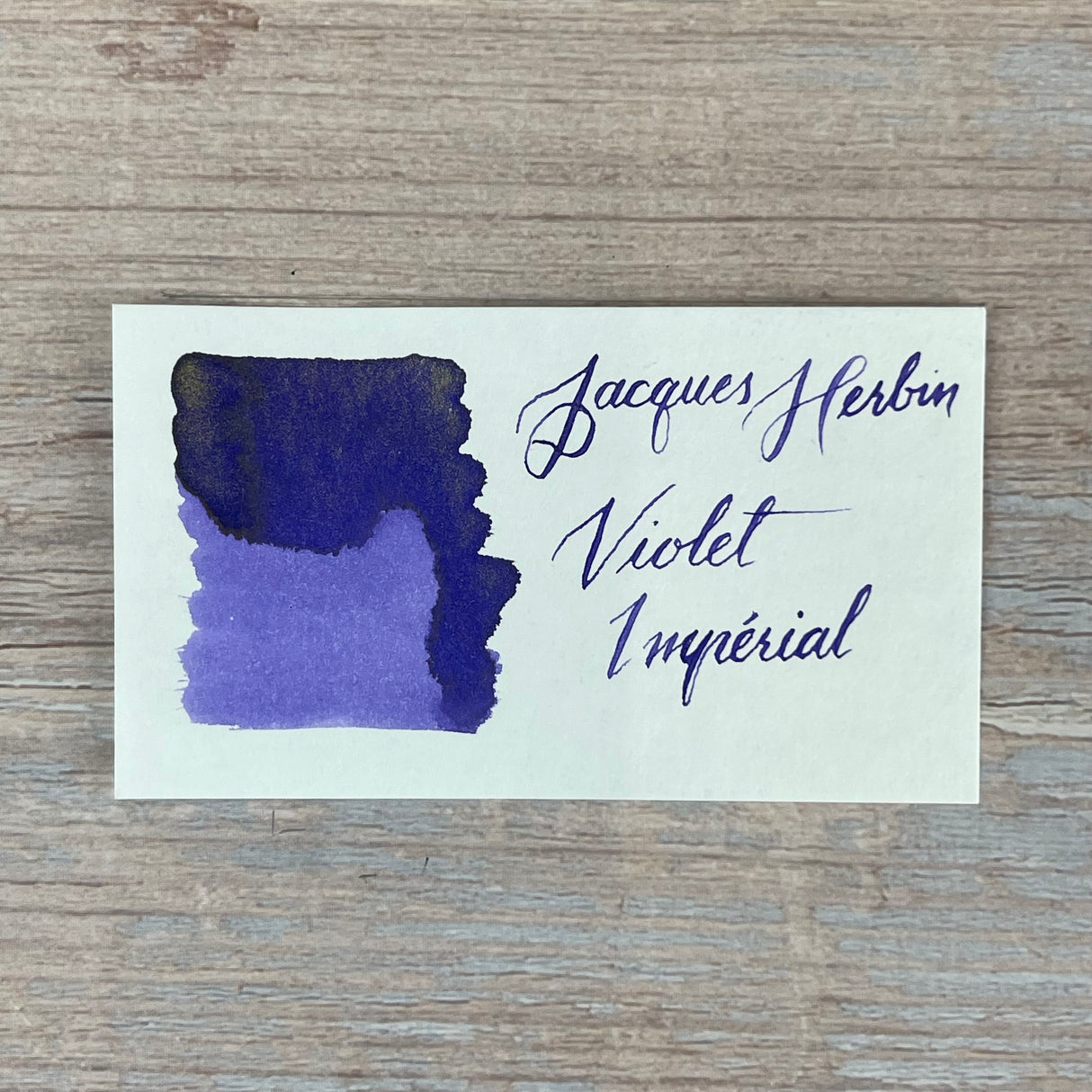 Jacques Herbin 1670 Violet Imperial - 50ml Bottled Ink