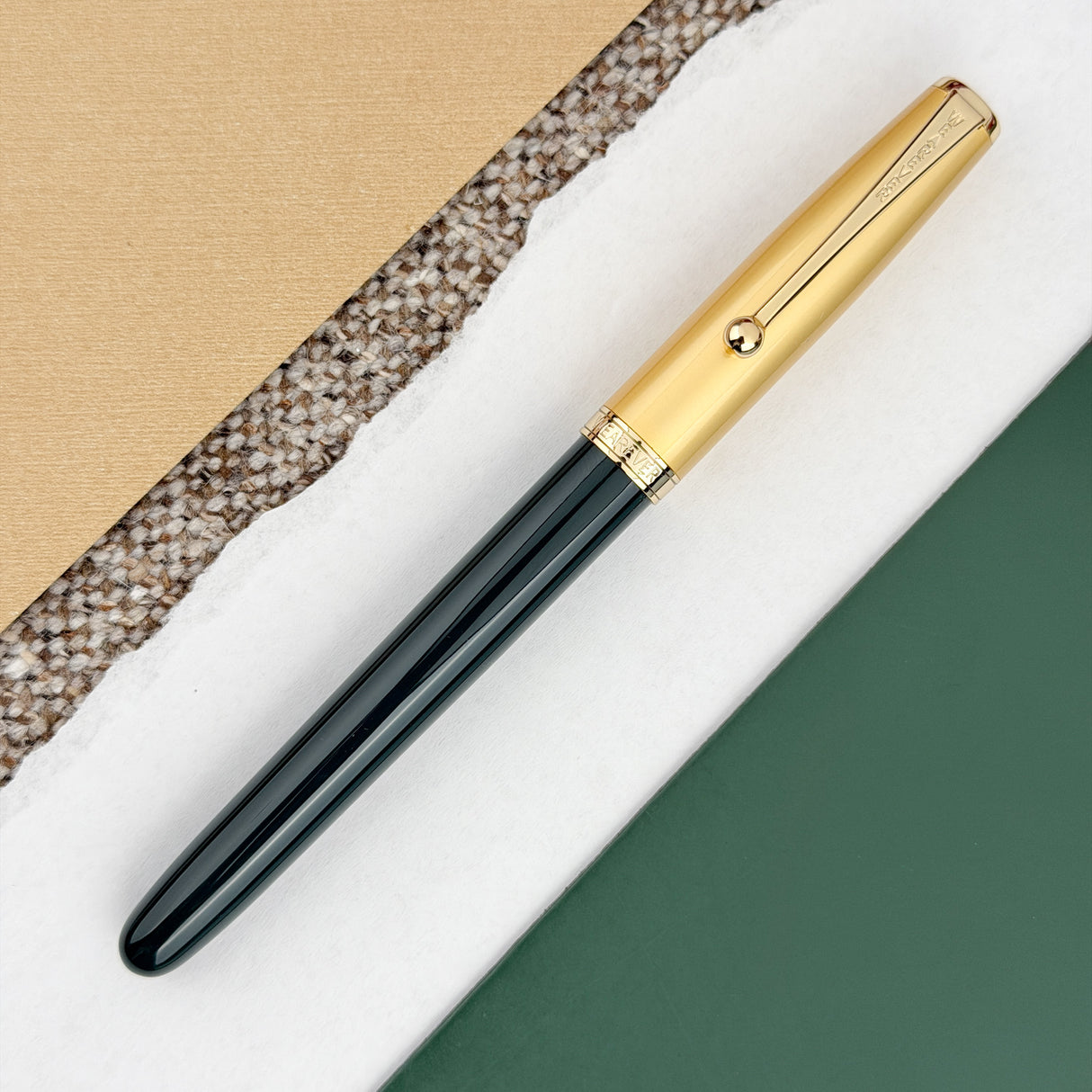 Wearever Pennant Fountain Pen - Forest Green