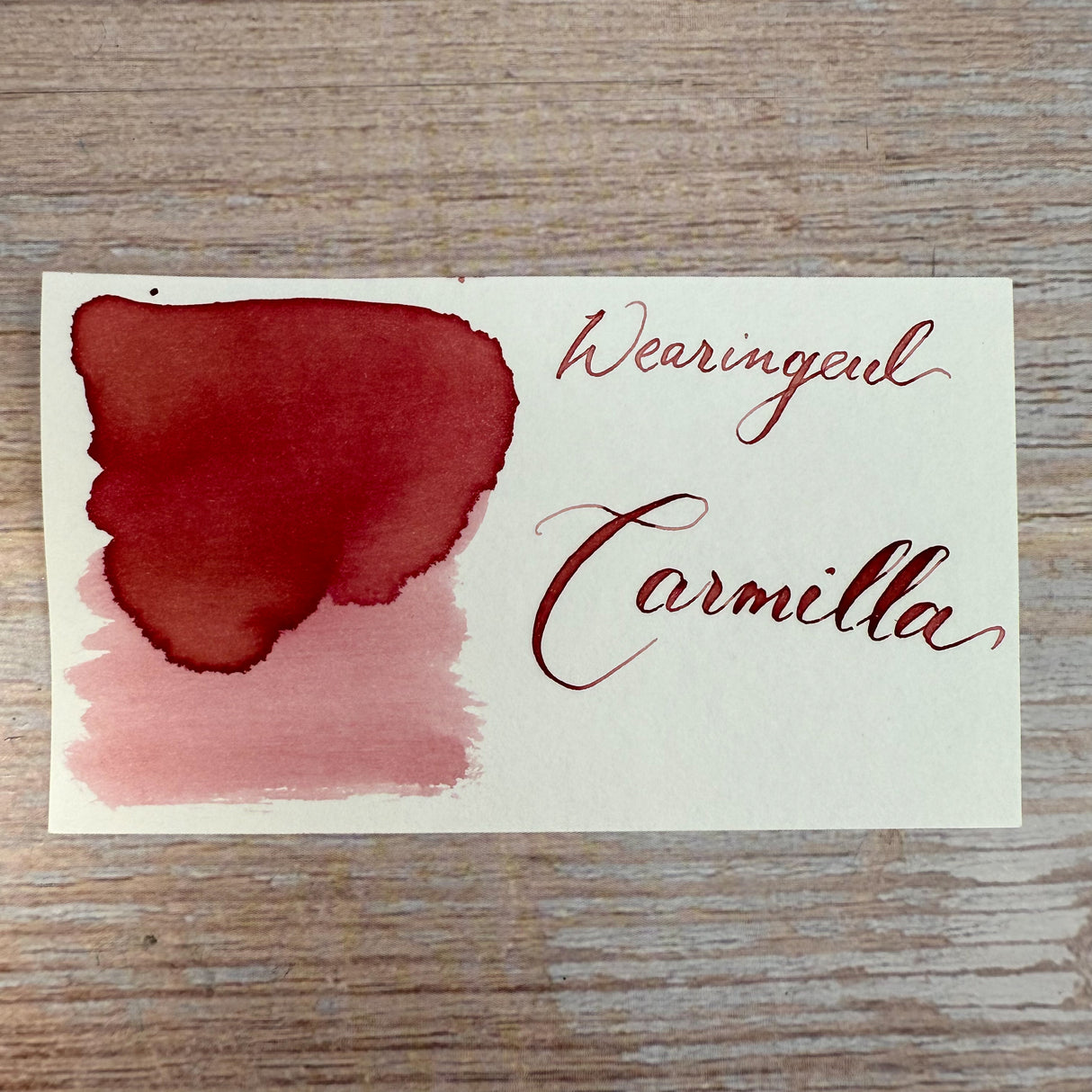 Wearingeul Carmilla - 30ml Bottled Ink