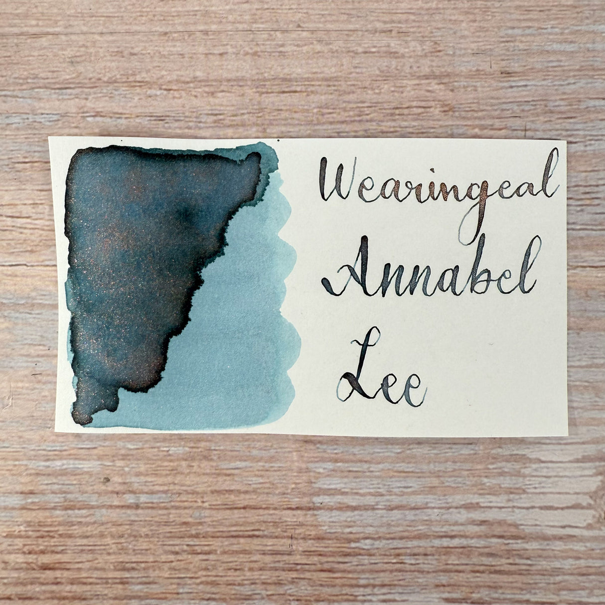 Wearingeul Annabel Lee - 30ml Bottled Ink
