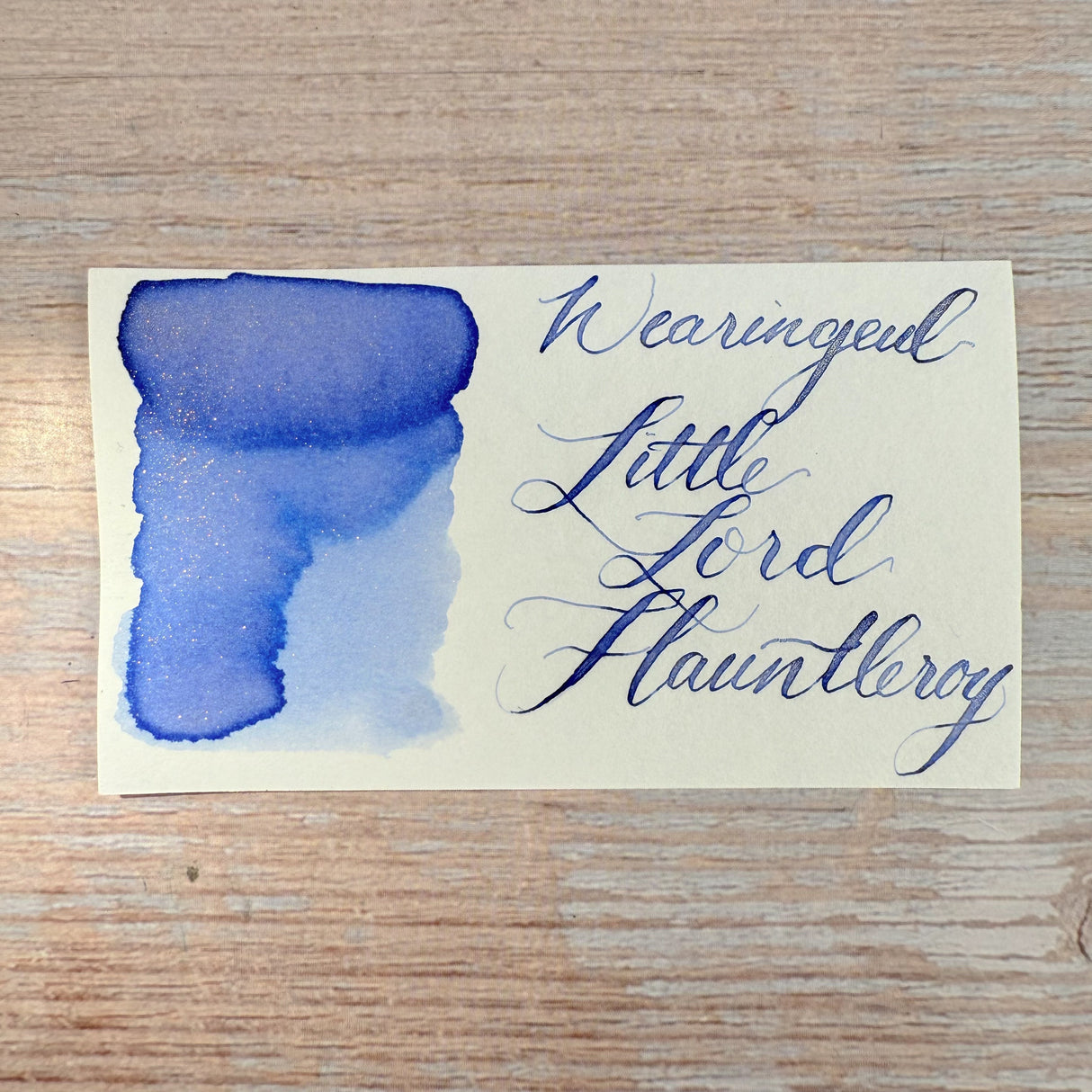 Wearingeul Little Lord Fauntleroy - 30ml Bottled Ink