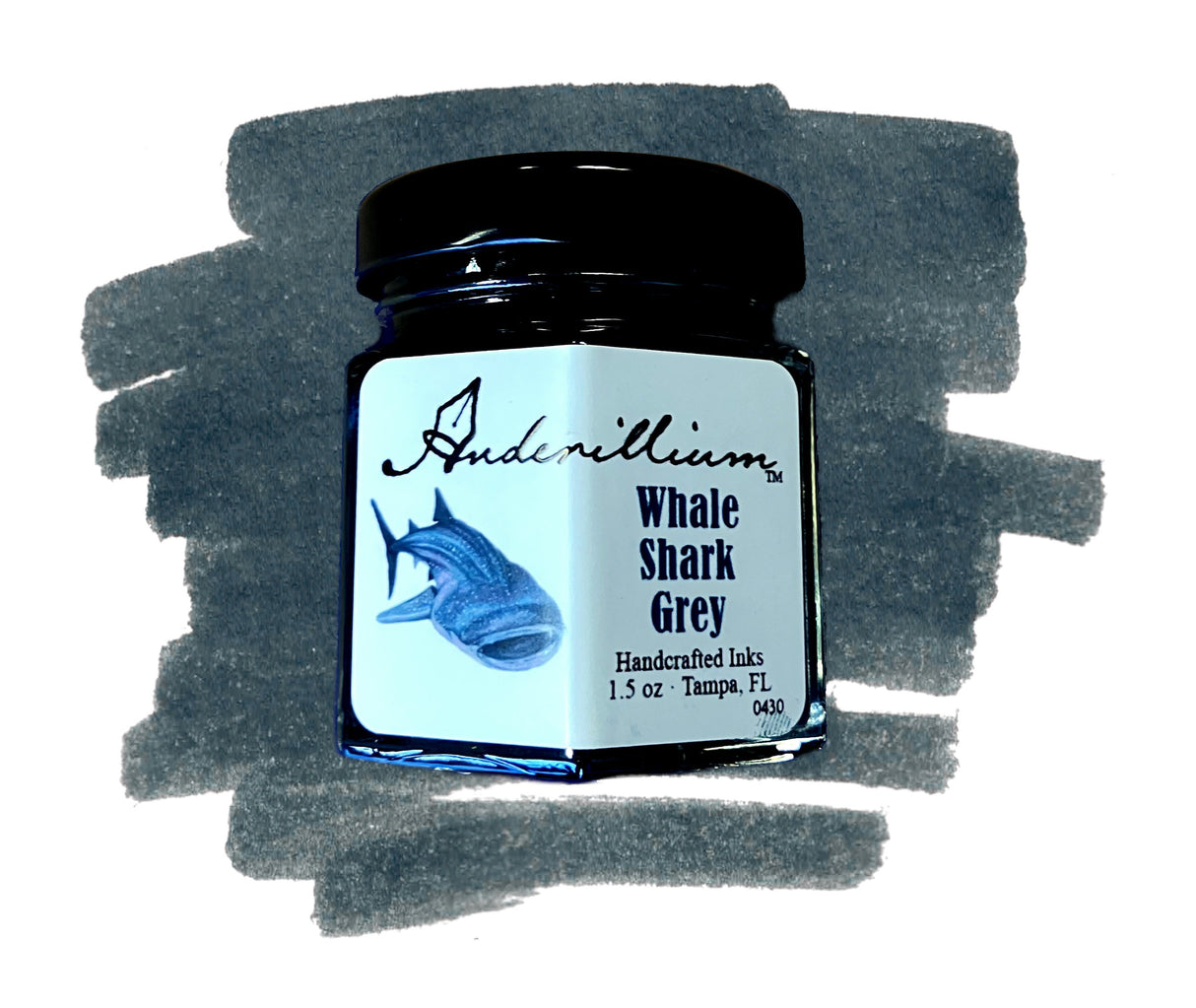 Anderillium Whale Shark Grey - 1.5 Oz Bottled Ink