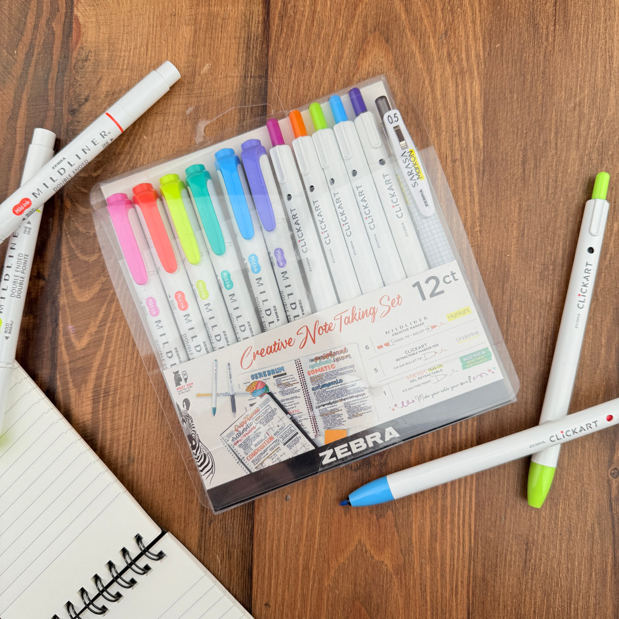 Zebra Creative Notetaking Set