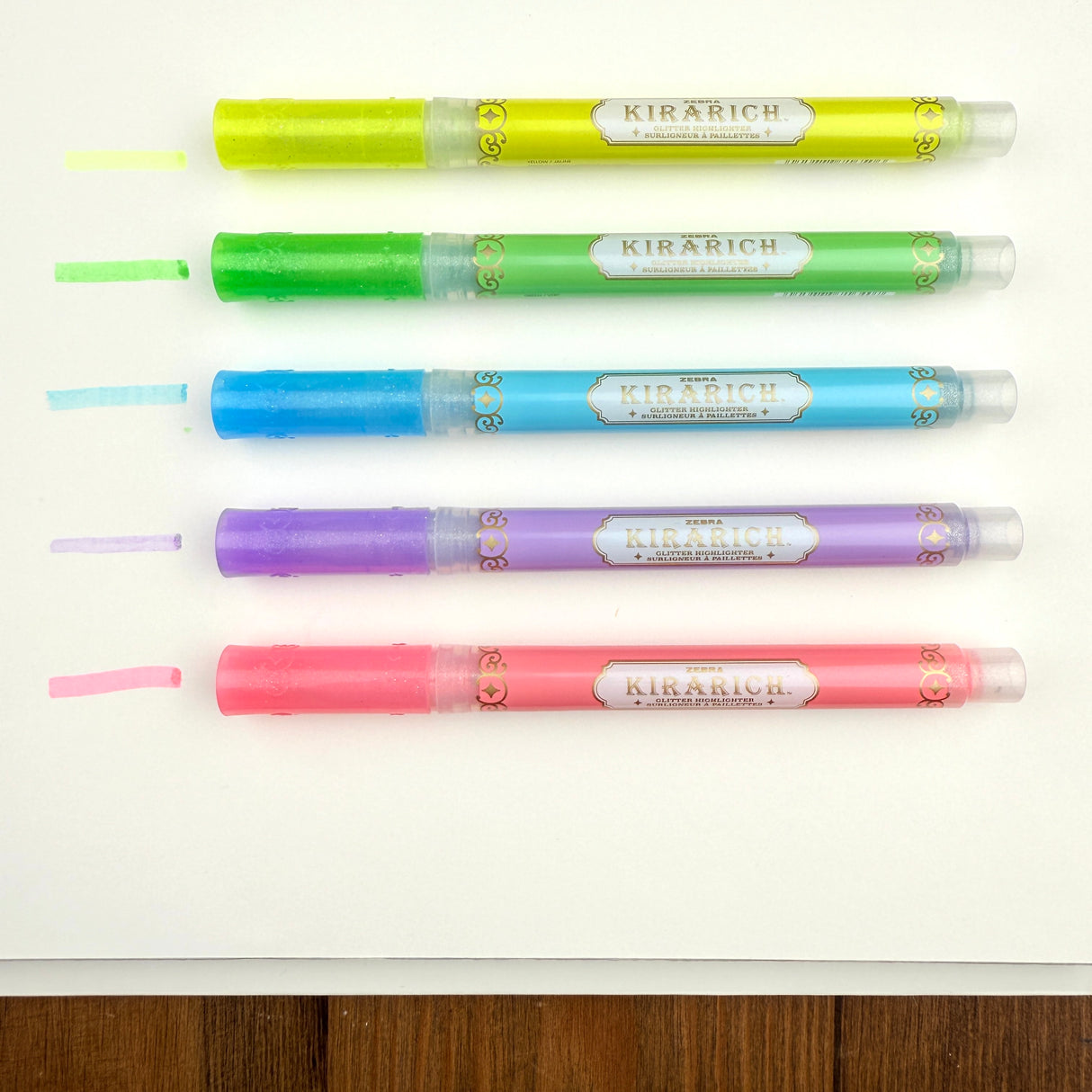 Zebra Kirarich Glitter Highlighter