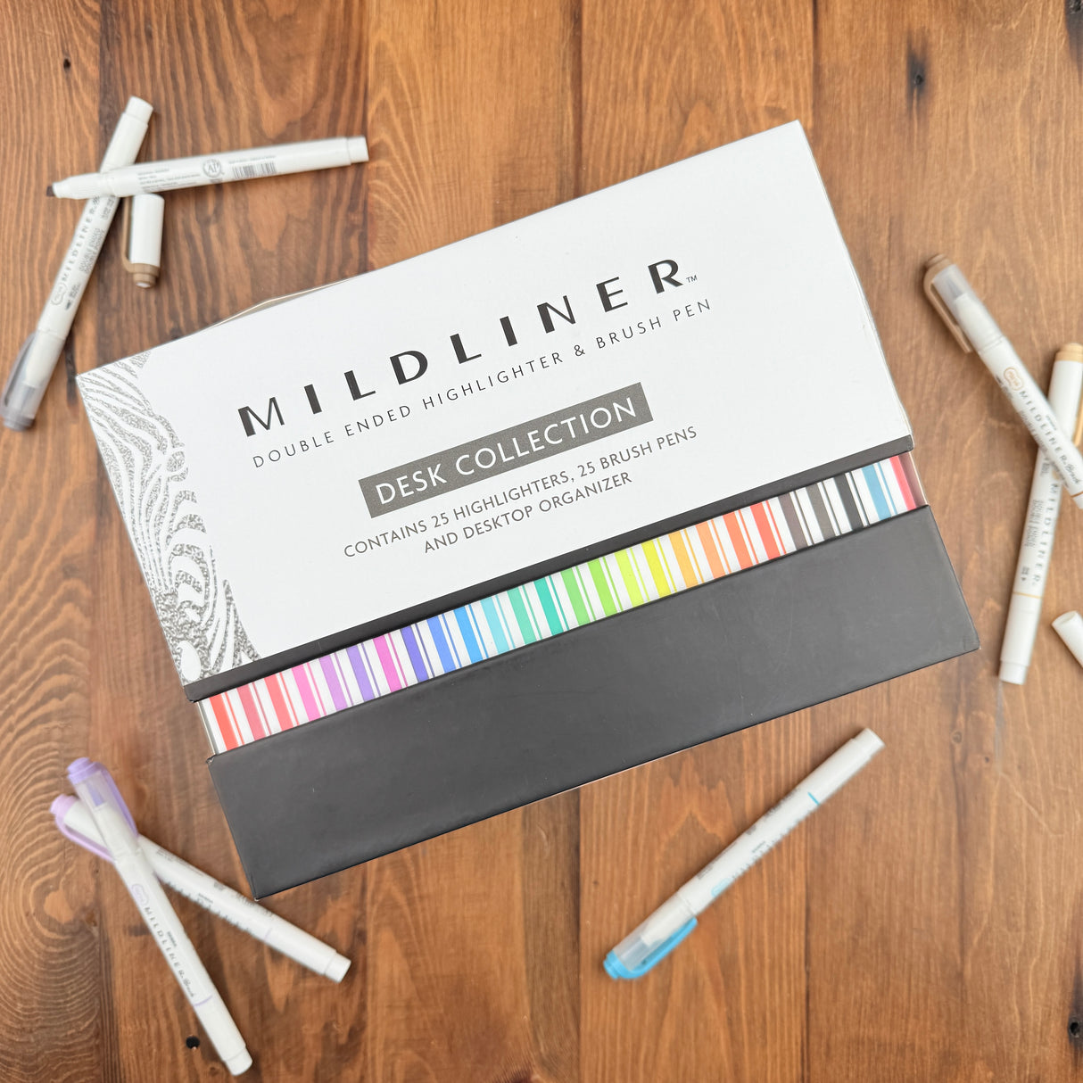 Zebra Mildliner Desk Collection