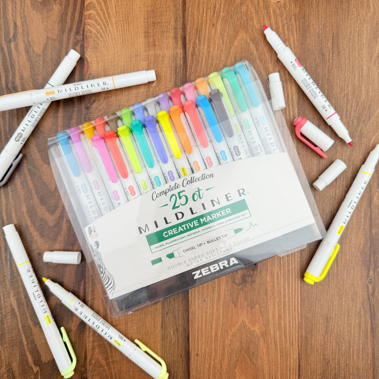 Zebra MILDLINER Double Ended Highlighter (Set of 25) (Doorbuster)