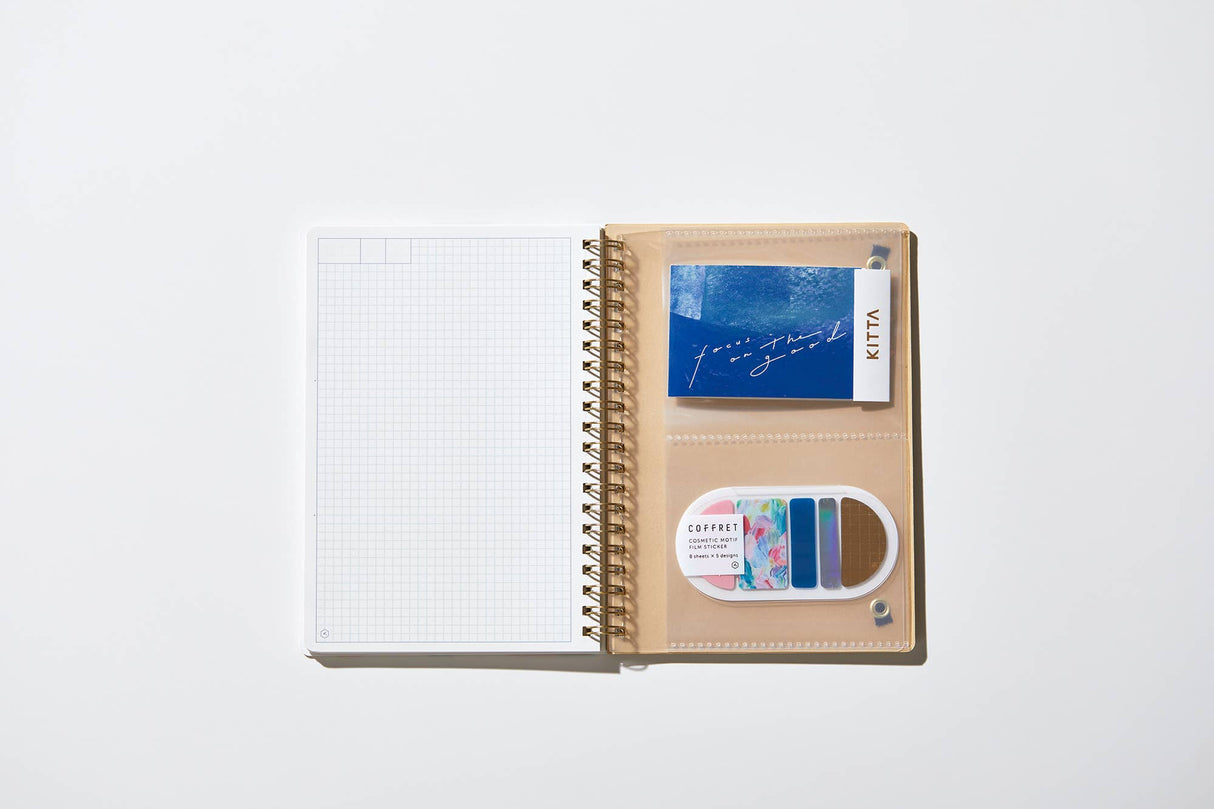 HITOTOKI NOTE Ring Notebook -Passport size-
