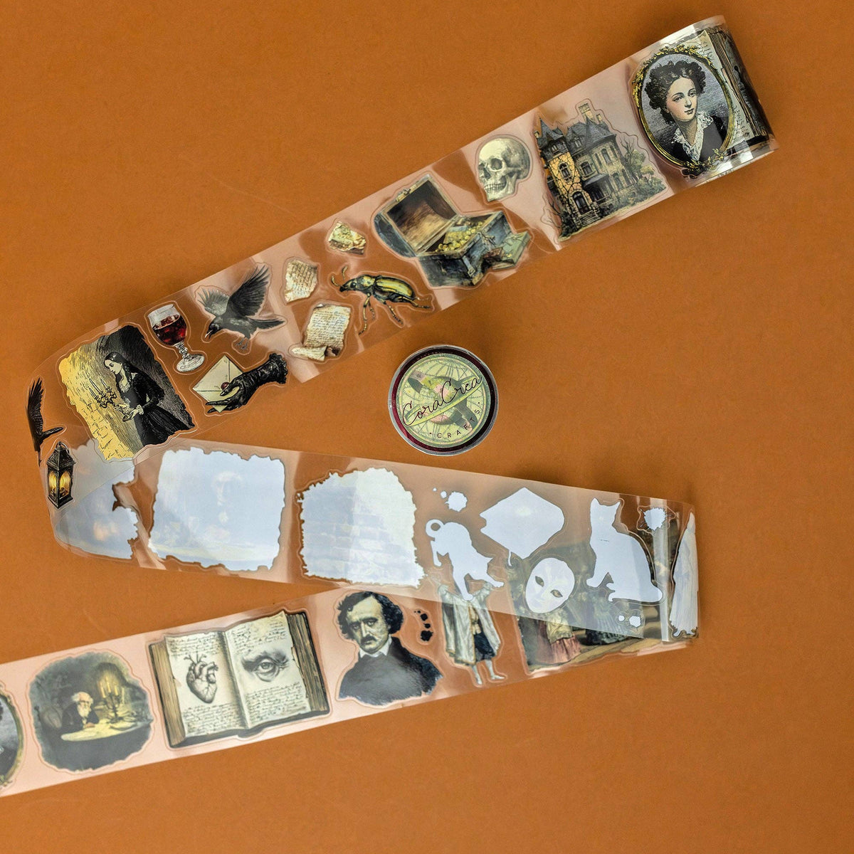 CoraCreaCrafts Poe Transparent Tape