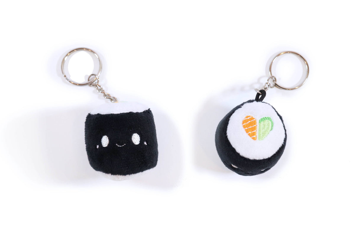 Emii Creations Tiny Sushi Roll Plush Keychain
