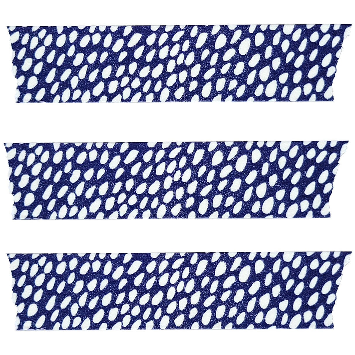 beve! Navy Blue Organic Dot Washi Tape