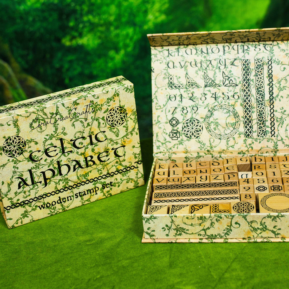 CoraCreaCrafts Celtic Stamp Set
