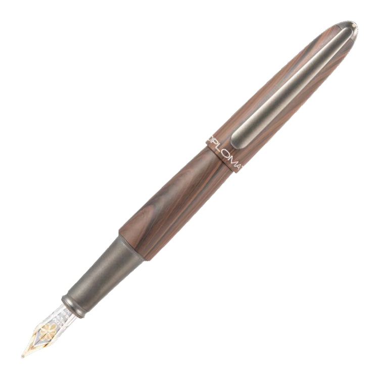 Diplomat Aero Fountain Pen - Black Forest (14kt Gold Nib)