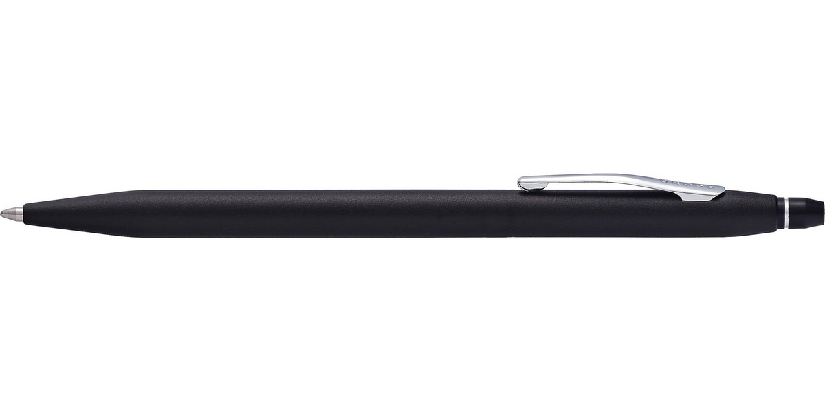 Click Classic Black Ballpoint Pen Top View