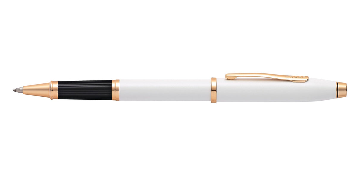 Century II Pearlescent White Rollerball Pen - view 3