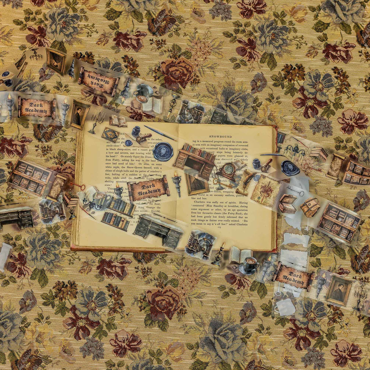 CoraCreaCrafts Libraries Transparent Tape