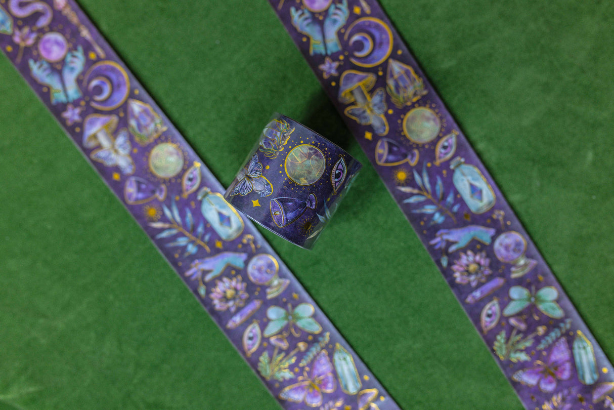 CoraCreaCrafts Magical Night Foil Washi Tape