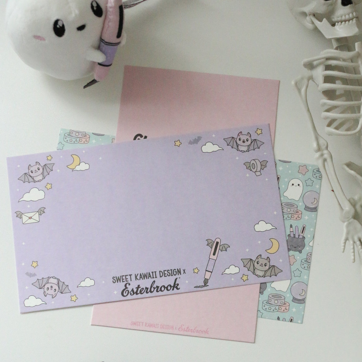 Esterbrook x Sweet Kawaii Design Pastel Halloween Blotter Papers