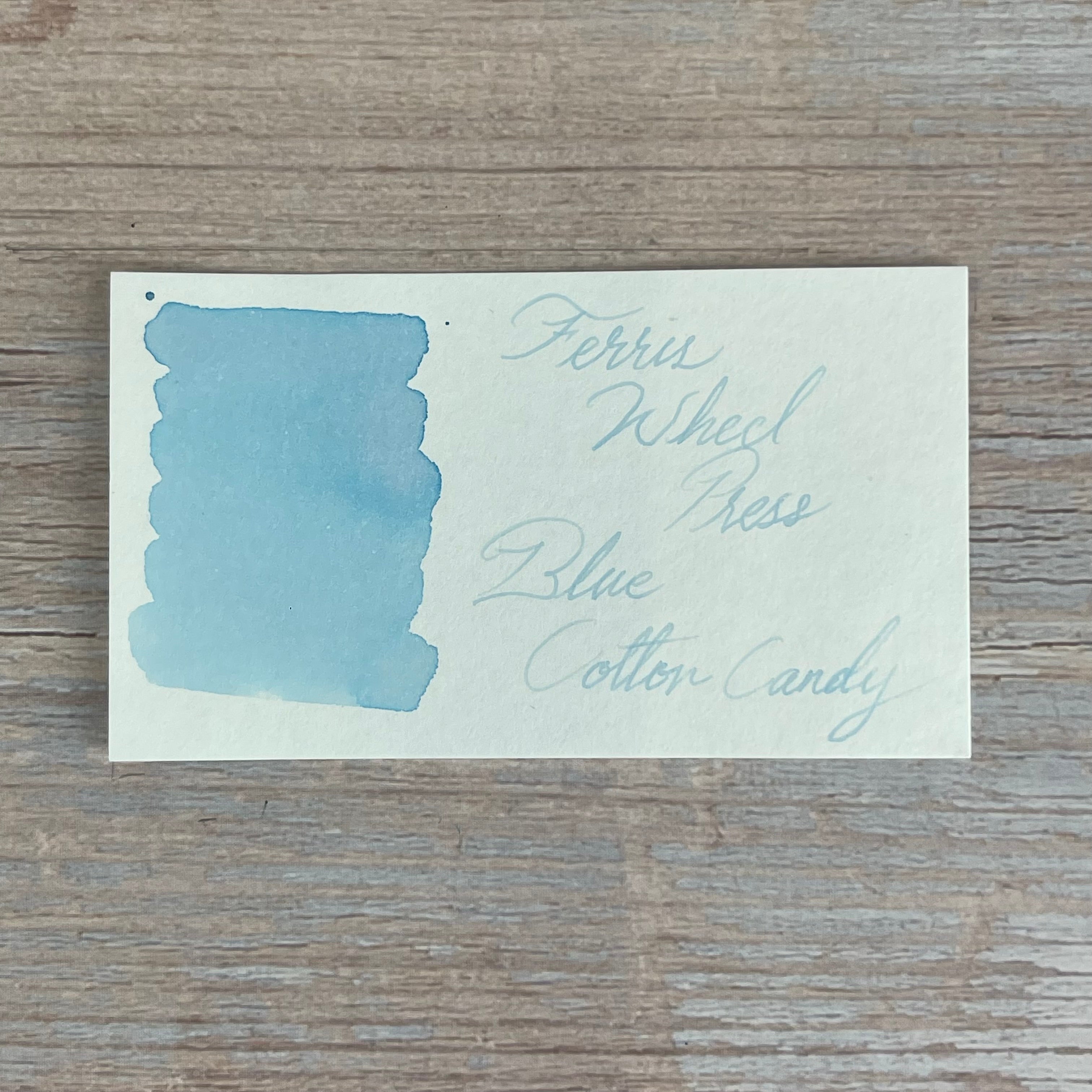 Ferris Wheel Press Fountain Pen Ink - Jelly Bean Blue, 38 ml