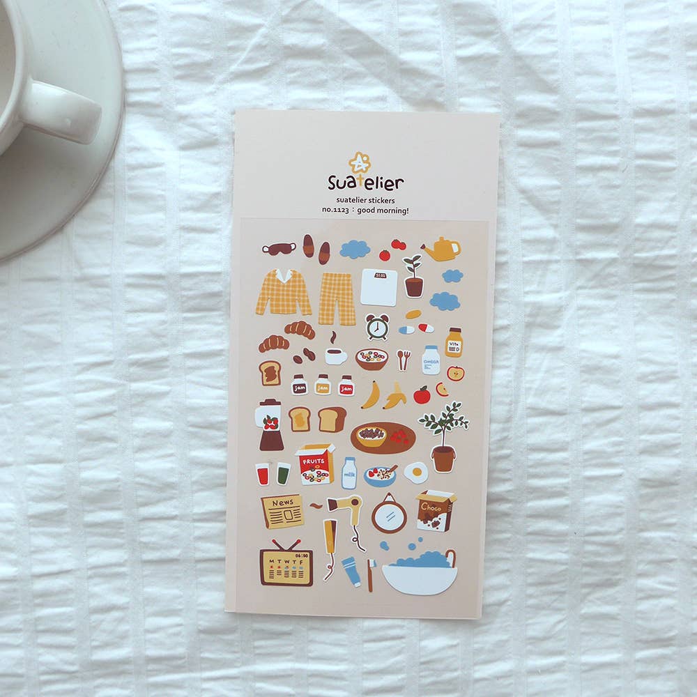 Suatelier Design Stickers - Good Morning!