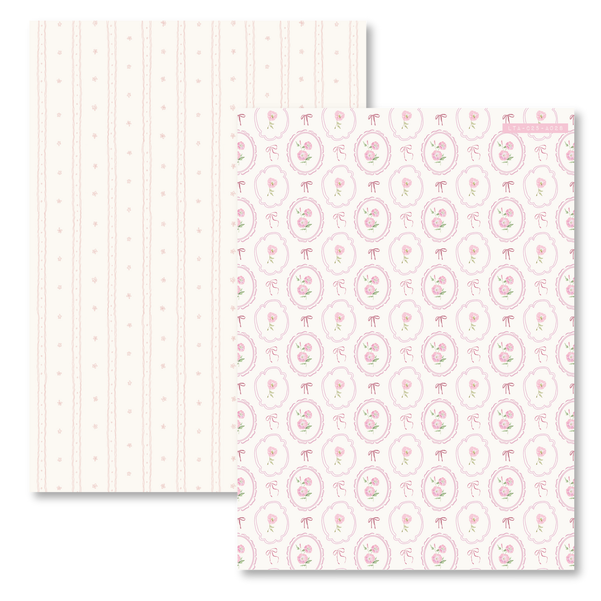 Letters to Apollo - Assorted Scrapbook Paper Bundle (8 Sheets)