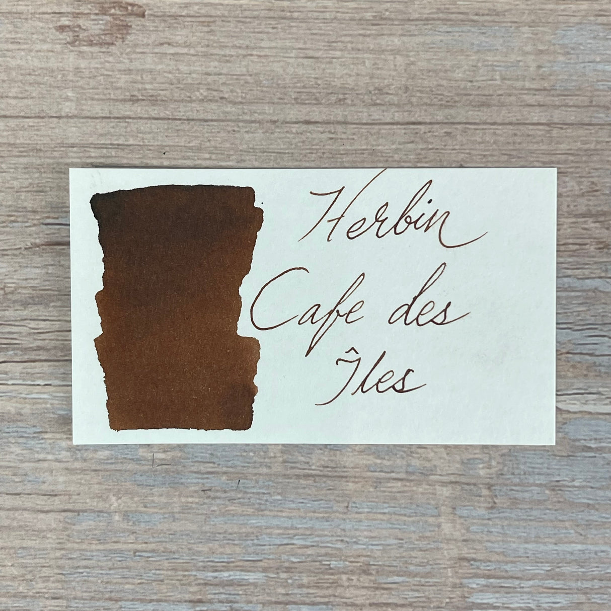Jacques Herbin Café des Iles - 30ml Bottled Ink